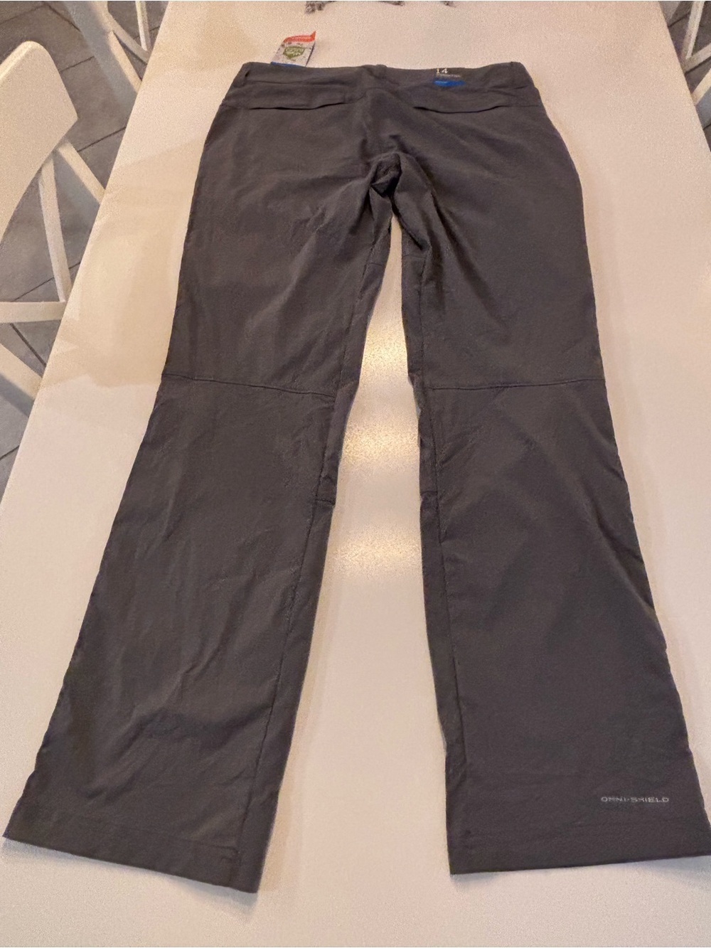 Columbia Saturday Trail Stretch Pants, Gray. Women’s 14 Long. New with tags! - Picture 14 of 16